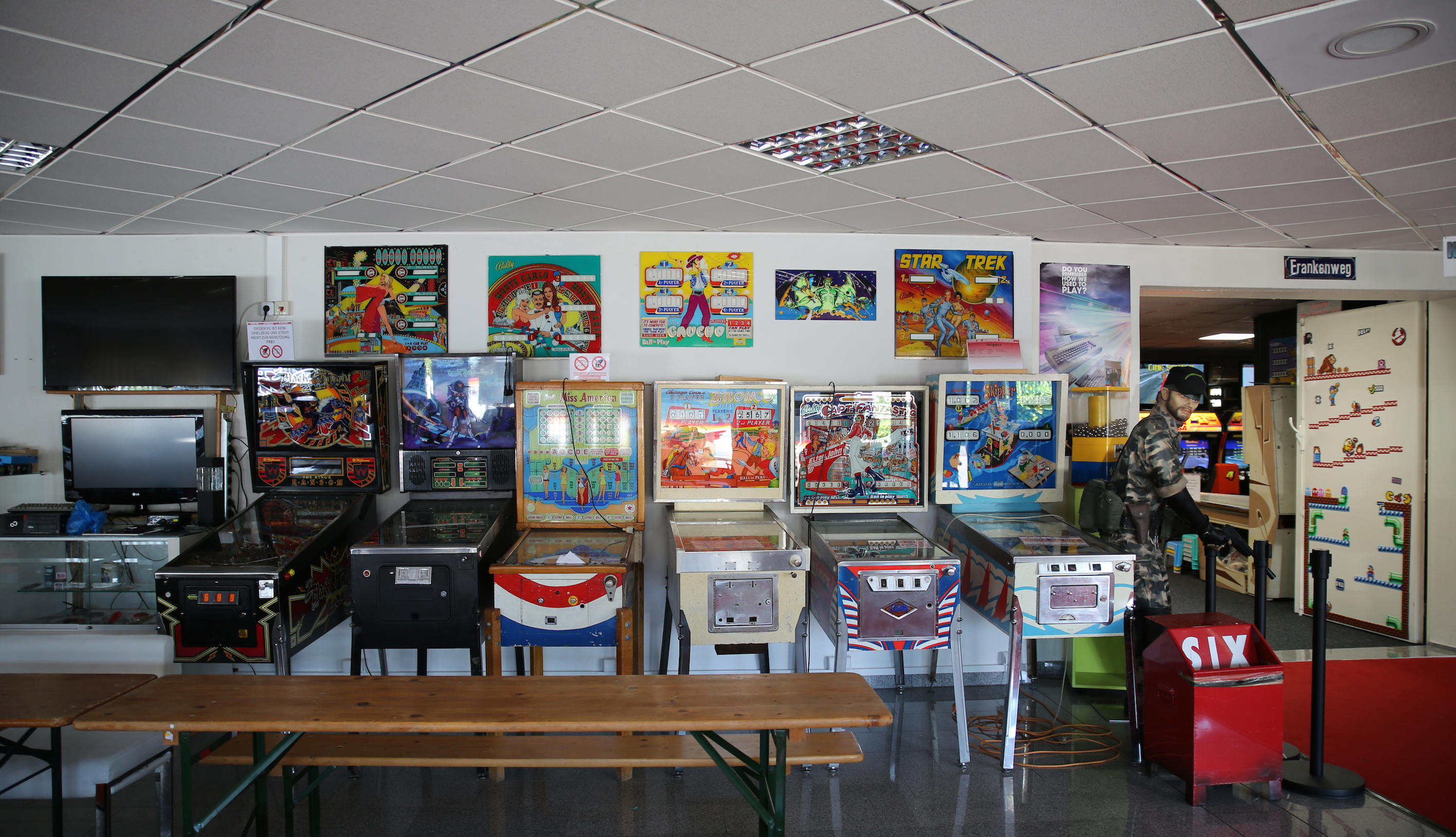 Foyer Flipper und Arcademuseum III